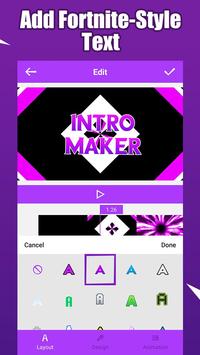 fort intro maker poster fort intro maker skrinshot 1 - fortnite font style download