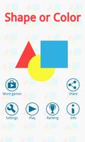 Shape or Color 포스터