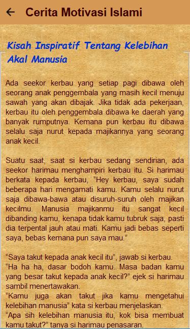 Kisah Motivasi Islami For Android Apk Download