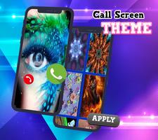 3D Call Screen Themes - Color  capture d'écran 2