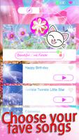 Pink Flower Piano Tiles screenshot 2