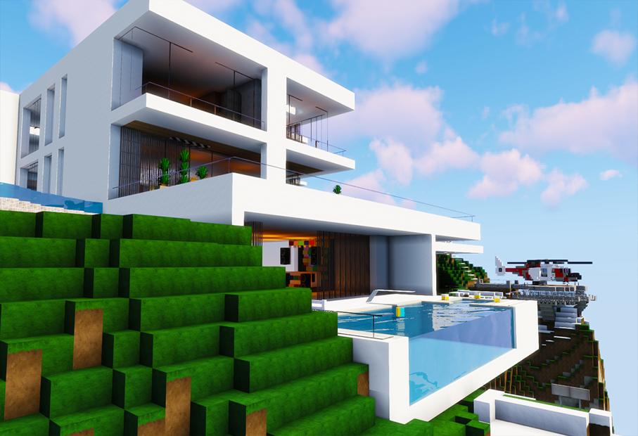 Mod Modern House Map For Minecraft For Android Apk Download