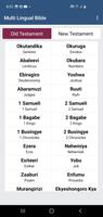 Multi-Lingual Bible تصوير الشاشة 2