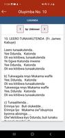 Luganda Catholic Hymnal capture d'écran 2