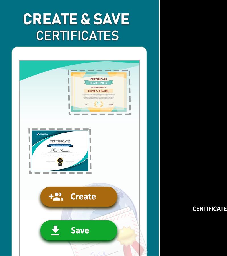 Certificate maker – Templates, Stickers & Design for Android - APK Download