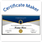 Certificate Maker and creator icône