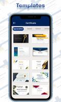 Certificate Maker and creator capture d'écran 1
