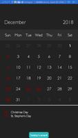Ireland Calendar โปสเตอร์