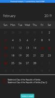 Serbia Calendar تصوير الشاشة 1