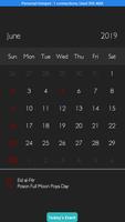 Sri Lanka Calendar पोस्टर