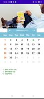 Switzerland Calendar penulis hantaran