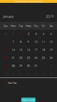 Zimbabwe Calendar captura de pantalla 1