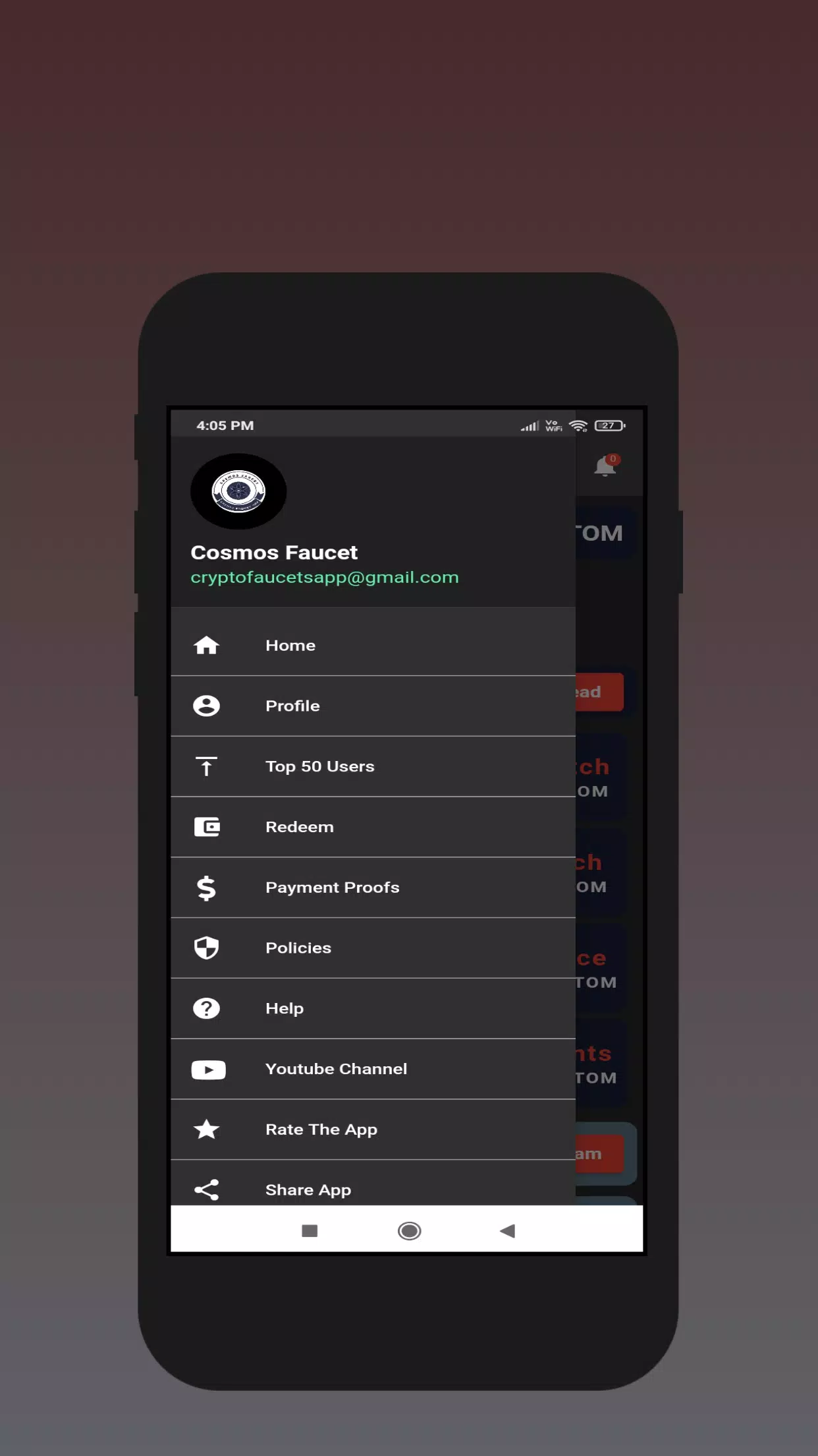 Cosmos Faucet APK for Android Download