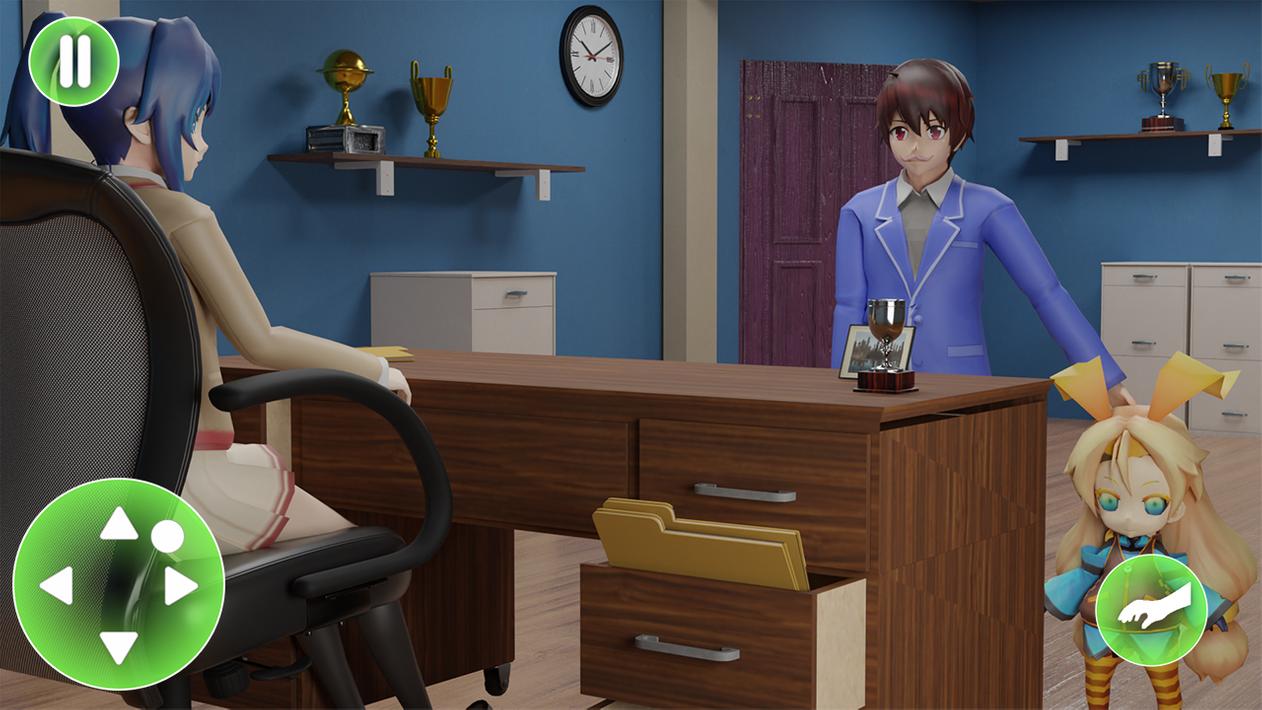 Anime Virtual Dad Simulator 3D screenshot 2