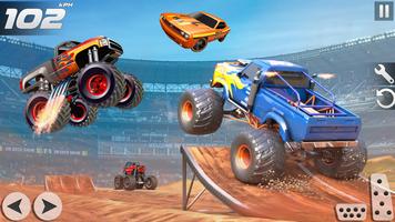 Kids Monster truck Race screenshot 1