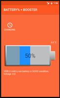 Battery Percentage + Booster capture d'écran 1