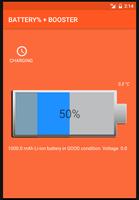 Battery Percentage + Booster capture d'écran 3