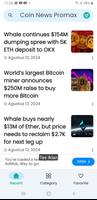 Coin News Promax ภาพหน้าจอ 2