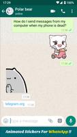 Cute Cats Animated Stickers 截图 1