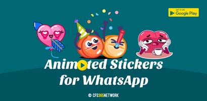Emoji Animated Stickers Poster