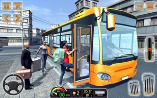 Modern Bus Driving Simulator: Bus Games 2021 পোস্টার