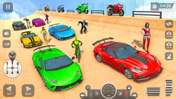 Mega Ramp Superhero Car Game স্ক্রিনশট 1