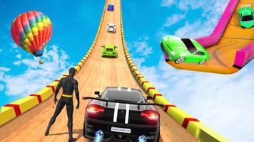 Mega Ramp Superhero Car Game Screenshot 3