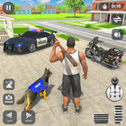 US Cop Duty Police Car Game 아이콘