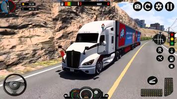 American Semi Truck Game Sim captura de pantalla 2