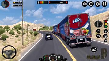 American Semi Truck Game Sim captura de pantalla 3