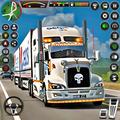 American Truck Driving Trailer