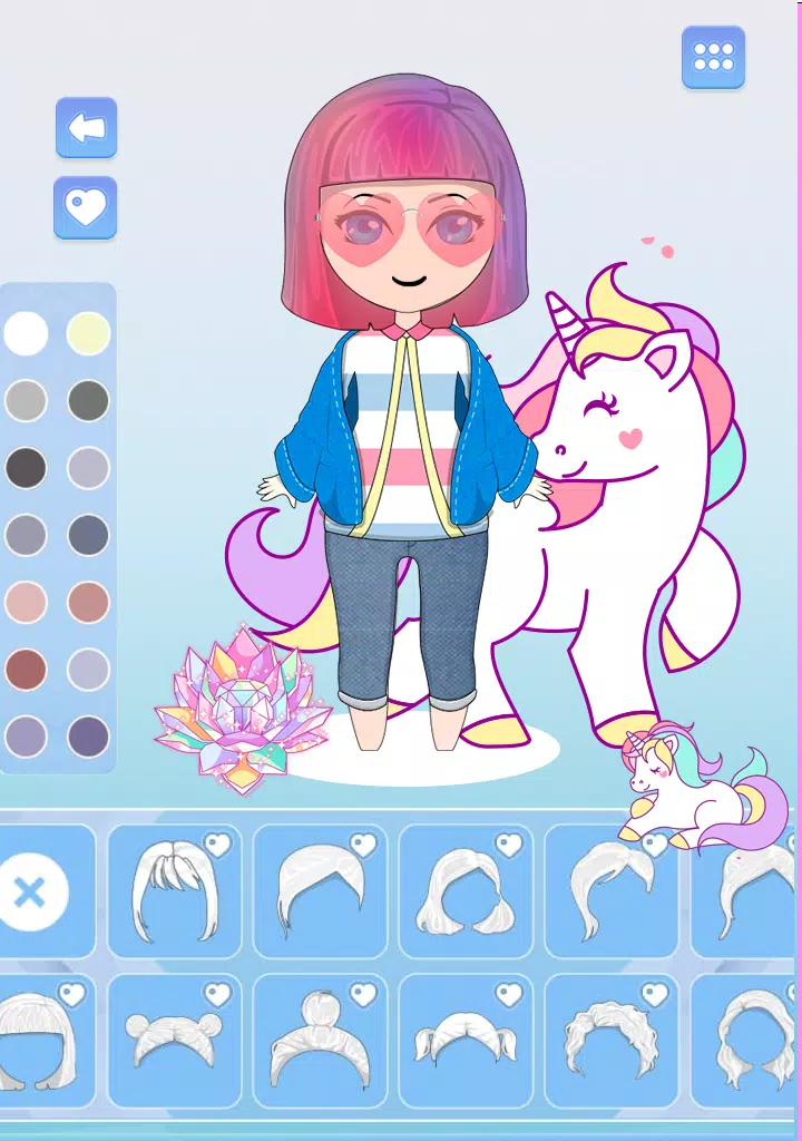 Cute Doll Girly Avatar Maker for Android - Download