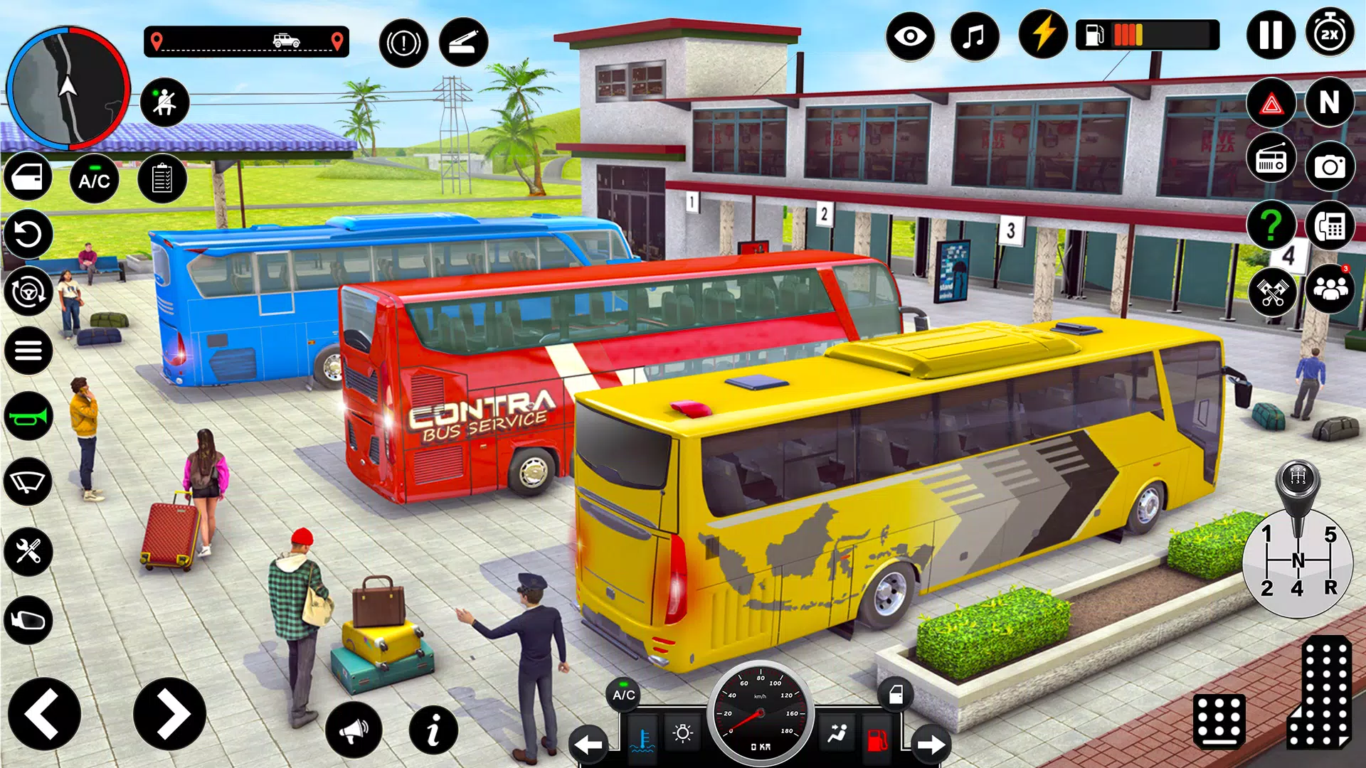 City Coach Bus Simulator Games 2023 - Jogos de condução de ônibus offline