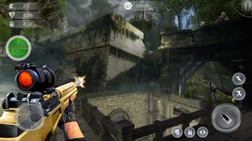 Tiro de arma de comando FPS Cartaz