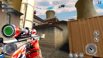 Tiro de arma de comando FPS imagem de tela 1