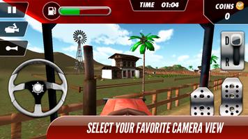 Tractor Trolley Real Farming Tractor 3D Screenshot 1