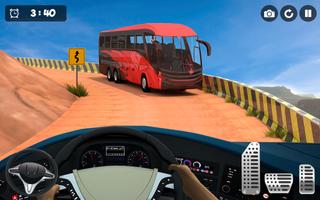 Mountain Driving Sim Bus Games Affiche