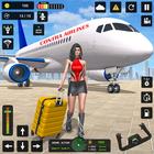 City Pilot Cargo Plane Games иконка