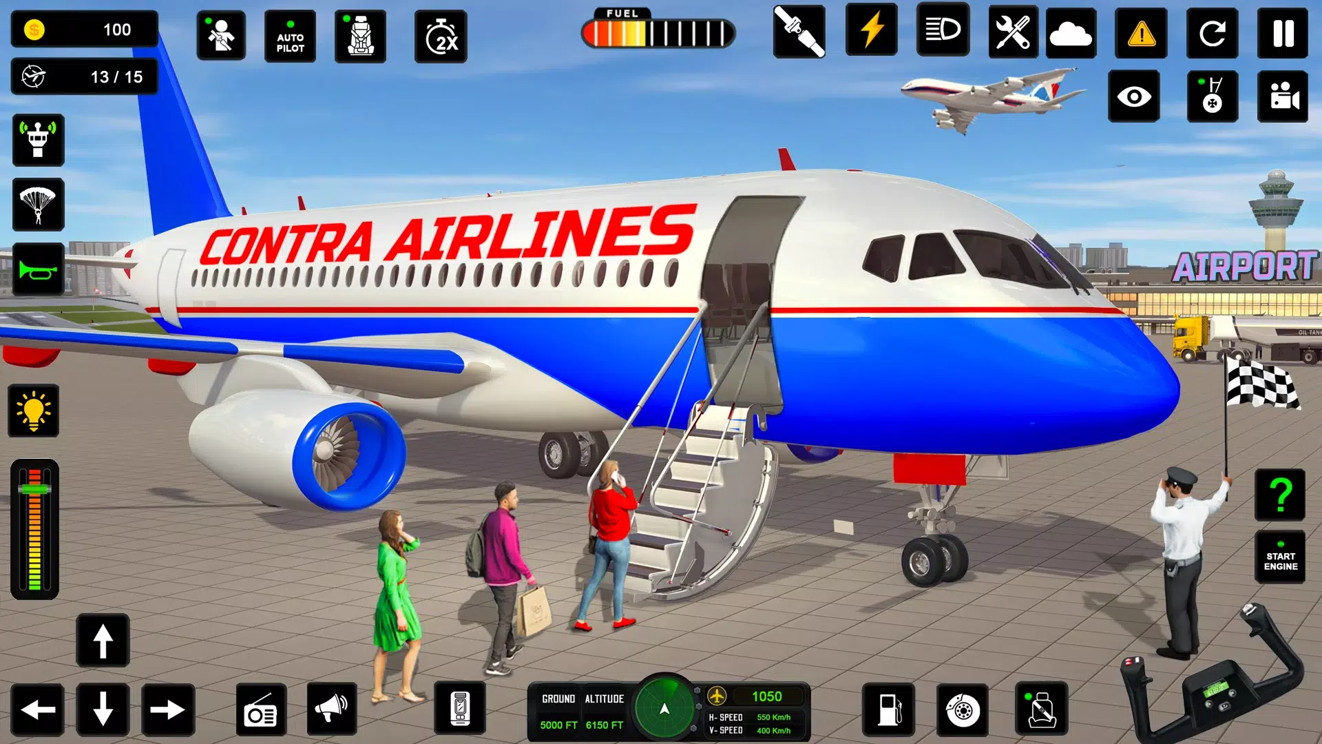 Simulador Piloto Jogos de Avião versão móvel andróide iOS apk