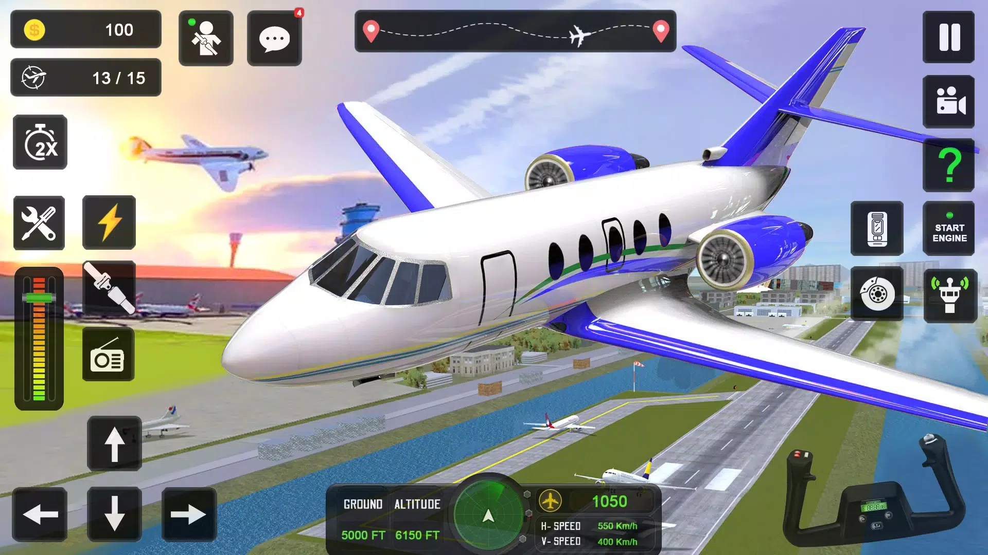 Download do APK de Avião Simulador: Plano Jogos para Android