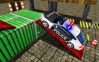 Poster Police Car Parking Rush: Driving Games