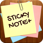 آیکون‌ Sticky Note + : Sync Notes