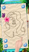 sand draw - Sand Drawing Game screenshot 1