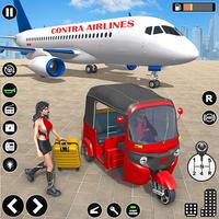 TukTuk Auto Rickshaw Taxi Game poster