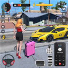 Real Taxi Parking Games 3D biểu tượng