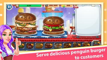 Burger Shop - Cooking Game fast-food restaurant постер