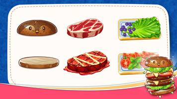 Burger Shop - Cooking Game fast-food restaurant ảnh chụp màn hình 3
