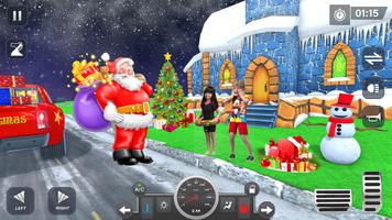 Santa Transporter Truck Games پوسٹر