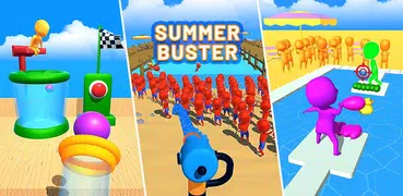 Summer Buster: Ball Pool Slide