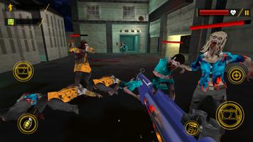 FPS Zombie Shooting Games 3D постер